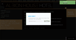 Desktop Screenshot of albionhousehotel.com